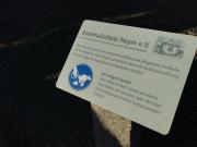 Bepflanzung-Markt-Schild